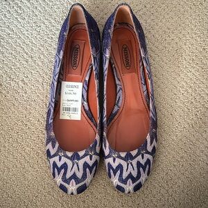 Missoni Purple Ballet Flat Size 8